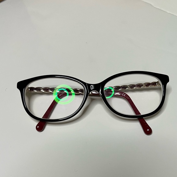 CHANEL Black and Gold Glasses - Picture 2 of 11